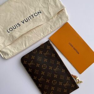 Louis Vuitton Brown Monogram Clutch